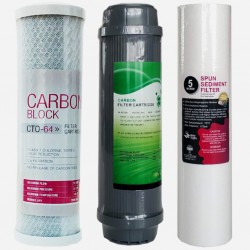 Su Arıtma Filtresi 3'lü Set - Filtre Değişimi İçin Teknik Destek