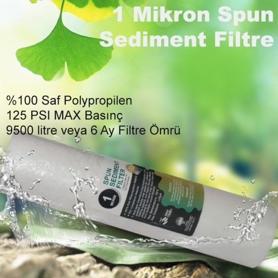 10 5 Mikron Sediment Filtre
